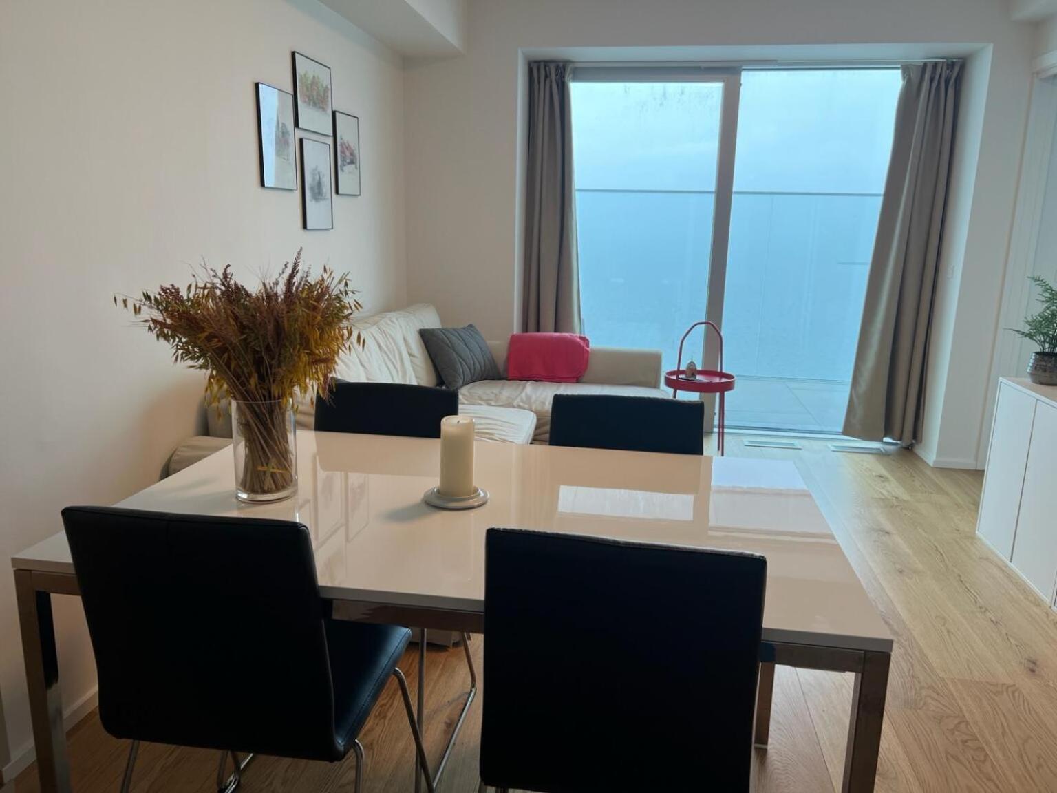אורהוס 26-Etage Lejlighed Med Utrolig Havudsigt מראה חיצוני תמונה
