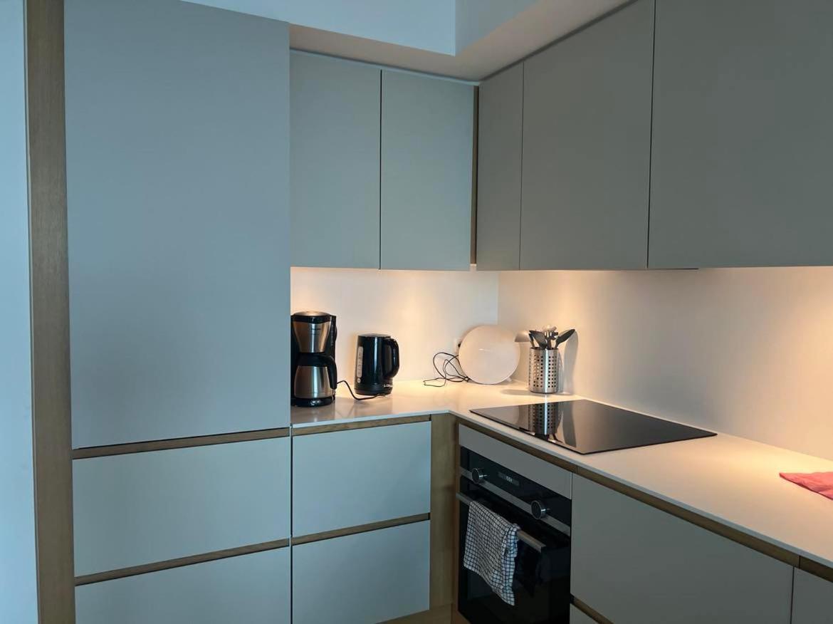 אורהוס 26-Etage Lejlighed Med Utrolig Havudsigt מראה חיצוני תמונה